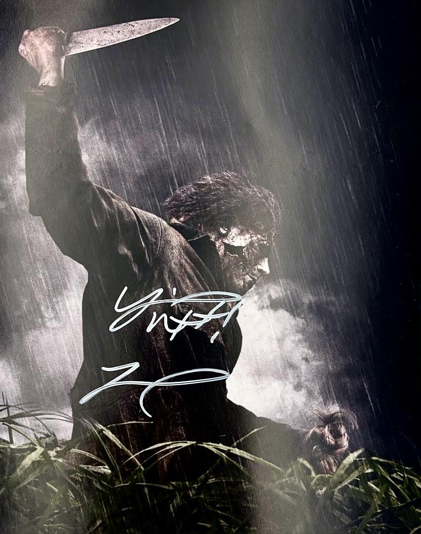 Tyler Mane signed 8x10 (Halloween) - JSA COA